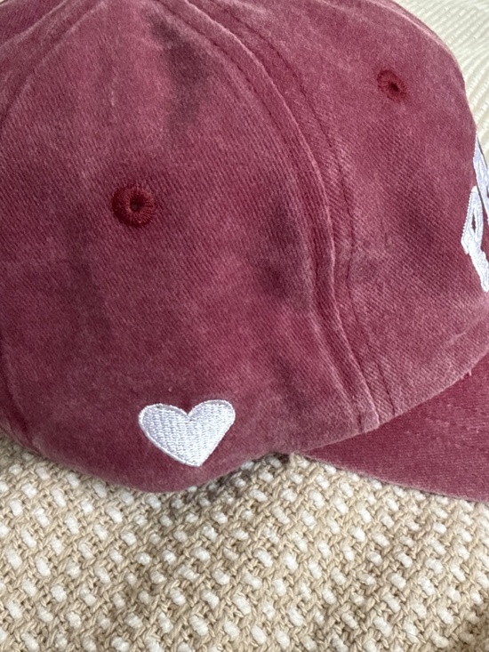 Parke valentine burgundy baseball hat main image 4